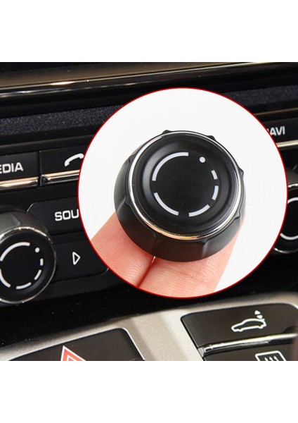 Porsche Coupe Için 911 718 918 Boxster Cayman Otomobil Merkezi Konsolu Ses Hacmi Knob Kapak CD Kontrol Anahtarı Düğmesi (Yurt Dışından) indirimleri