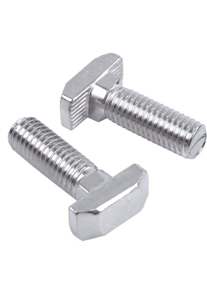 M8 Iplik T-Yuvası Açılış Saplama Sürgülü Vidalı Cıvata Gümüş Ton 15 Adet (Yurt Dışından) modelleri