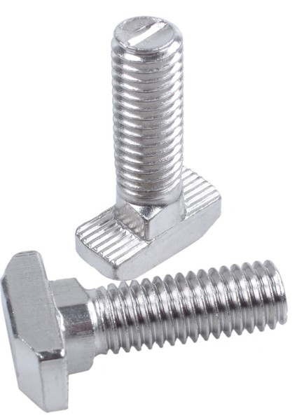 M8 Iplik T-Yuvası Açılış Saplama Sürgülü Vidalı Cıvata Gümüş Ton 15 Adet (Yurt Dışından) fırsatları