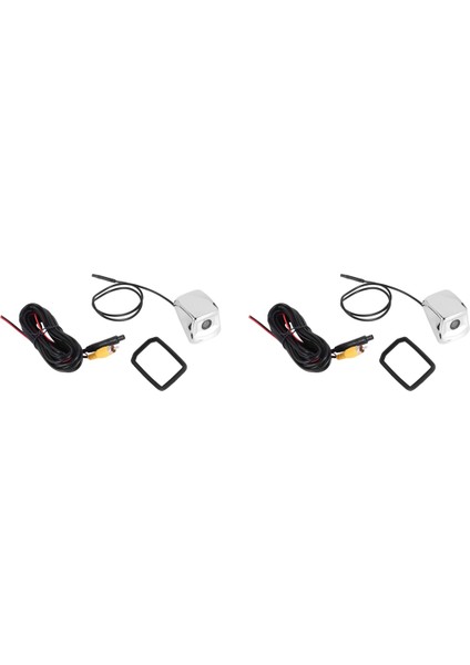 Toyota Için 2x Hilux AN120 AN130 2010-2018 Araba Arka Görünüm Kamera Yedekleme Kamera Ters Park Kamerası Bagaj Kapağı Kamera B (Yurt Dışından)