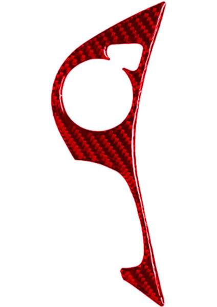 Honda Accord 2013-17 Için Kırmızı Karbon Fiber Direksiyon Düğmesi Trim Kapak Tip B Tipi (Yurt Dışından)