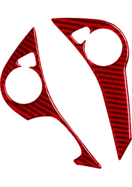 Honda Accord 2013-17 Için Kırmızı Karbon Fiber Direksiyon Düğmesi Trim Kapak Tip B Tipi (Yurt Dışından) fırsatları