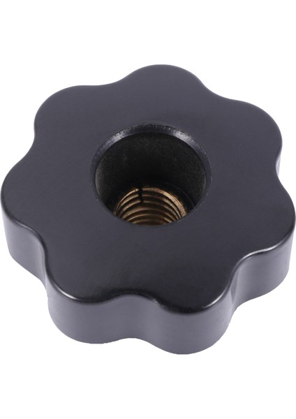 2x M10 10MM Dia Iplik Siyah Plastik Yıldız Kafa Kelepçesi Düğmesi Kavruğu (Yurt Dışından) fiyatları