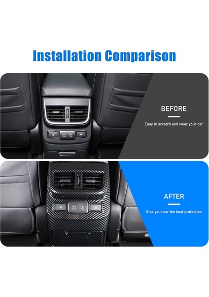 Subaru Outback 2021 2022 2023 Anti Kick Kapak Koruyucu Aksesuarlar Karbon Fiber (Yurt Dışından) indirimleri