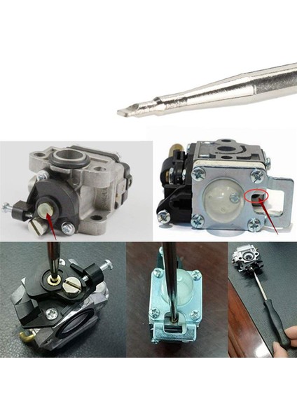 Ortak 2 Döngü Için Karbüratör Temizleme Fırçası Iğnesi ile 20X Karbüratör Ayar Aracı Küçük Motor Yankısı Stihl Poulan (Yurt Dışından) indirimleri