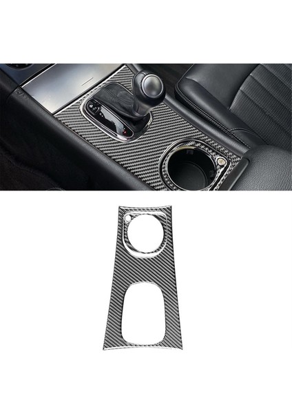 Mercedes Için Karbon Fiber Lhd Benz C Sınıfı W203 05-2007 Merkez Konsol Dişli Vites Paneli Kapak Trim Iç Aksesuarlar (Yurt Dışından) fırsatları