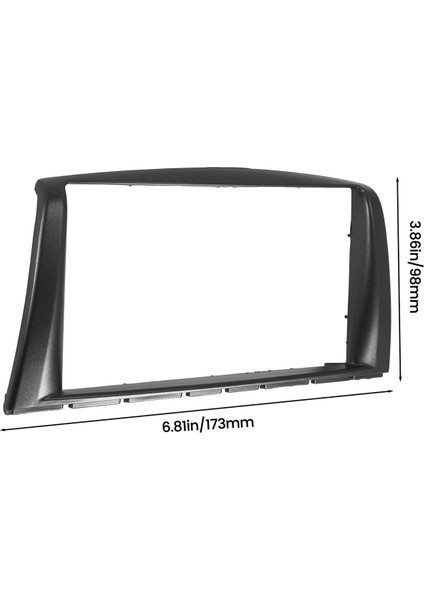 2 Dın Radyo Gps DVD Stereo CD Panel Gösterge Tablosu Kurulum Trim Kiti Proton Gen-2 2004+ Persona 2007-2016 (Yurt Dışından) fırsatları