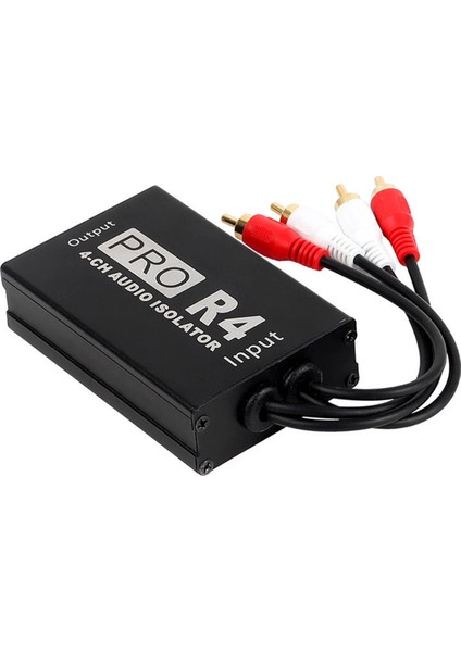 4 Channle Audio Izolatörü Rca Ses Gürültü Izolatör Arabaya Bağlı Akım Akustik Gürültü Eliminator Ortak Ground Izolatör (Yurt Dışından) modelleri