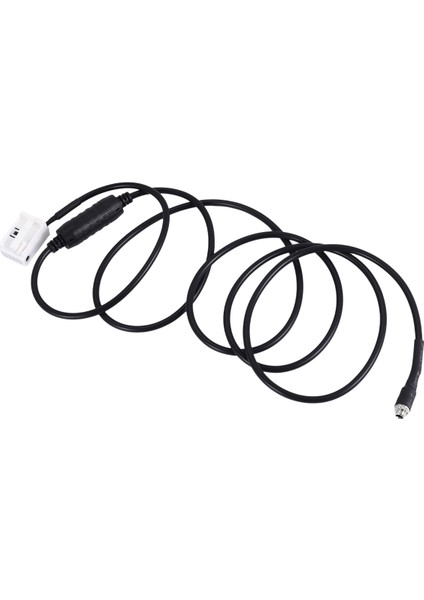 Bmw E60 E61 E63 E64 E65 E66 E81 E82 E87 E88 E91 E92 E93 Için Dirençli 1.5m 12 Pin ile Araba Aux Ses Kablo Hattı Konektörü (Yurt Dışından) modelleri