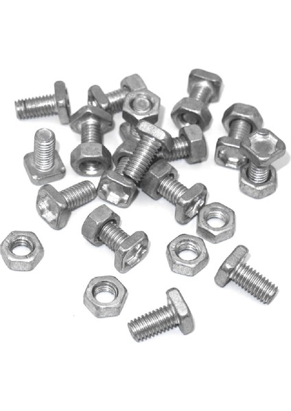 50 Set Sera Fıstığı ve Cıvatalar Kırpılmış Kafa Alüminyum Fındık Cıvataları Glashouse Binası Için Su Geçirmez Evrensel (Yurt Dışından) fırsatları