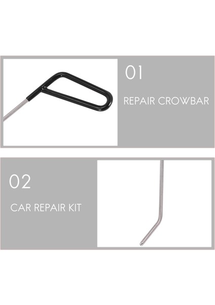 Araçlar Yeni Kalite Kancalar Çubuklar Boyasız Döküm Çıkarma Araba Tamir Kiti Araçları Kapı Dent Dıng Dulu (Yurt Dışından) fırsatları