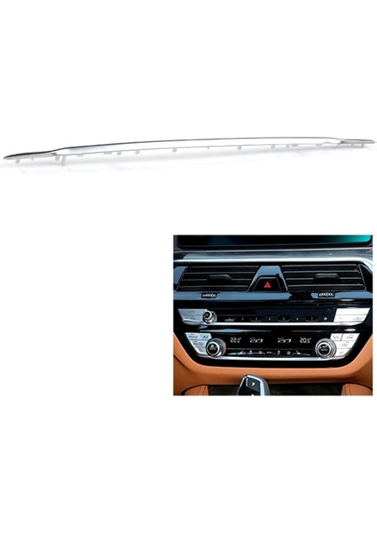 Bmw 5 6 7 Serisi G30 G38 G32 G32 G12 Krom Merkez Konsolu Koşul Durum Şeridi 61319495846 Ön (Yurt Dışından) modelleri
