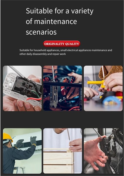 Çok Fonksiyonlu El Aleti Spiral Cırcır Çidesi Tornavida Ipi Kiti Otomatik Onarım Çok Açı Cırcır Tornavida El Aletleri, B (Yurt Dışından) modelleri
