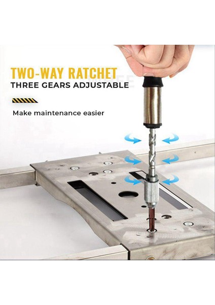 2x Itme Çekme Çekme Tornavida Seti 5&#39;te 1 Tornavida Biti Seti Sleeve Sürücüsü Bit Tutucu Cırcır Soket Vida Kiti Kahverengi (Yurt Dışından) fiyatları