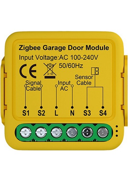 Tuya Zigbee Garaj Kapı Açma Kontrolörü Akıllı Anahtar Modülü Destek Alexa Google Için Ses Uzaktan Kumandası (Yurt Dışından) fiyatları