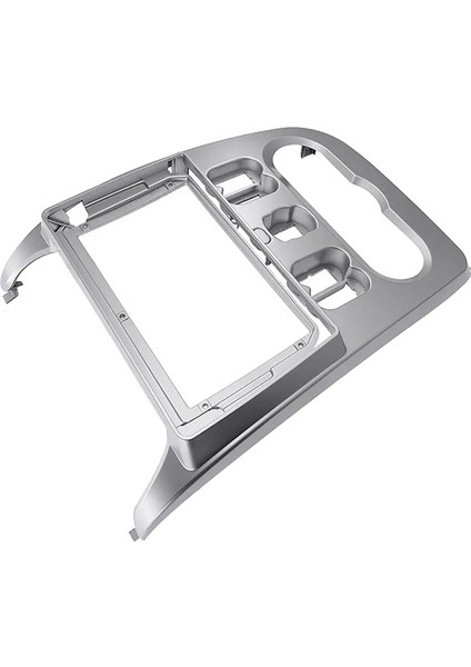 Renault Logan Için Çift Din Araba DVD Radyo Fasya Çerçevesi 2010-2013 Lhd 9 Inç Adaptör CD Panel Trim Kiti Çerçevesi (Yurt Dışından) indirimleri