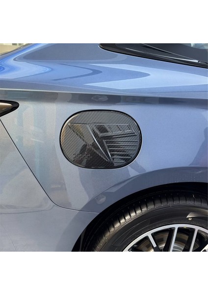 2pcs Yakıt Deposu Kapağı Gaz Yakıt Kapağı ve Şarj Kapağı Süslemesi Dekoru Karbon Fiber Rengi Byd Contası / Byd Atto 4 Için (Yurt Dışından) modelleri