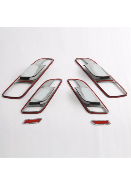 Mg Hs 2020-2024 Abs Karbon Fiber Araba Iç Kapı Kolu Kapak Döşeme Koruyucu Iç Aksesuarlar (Yurt Dışından) fırsatları