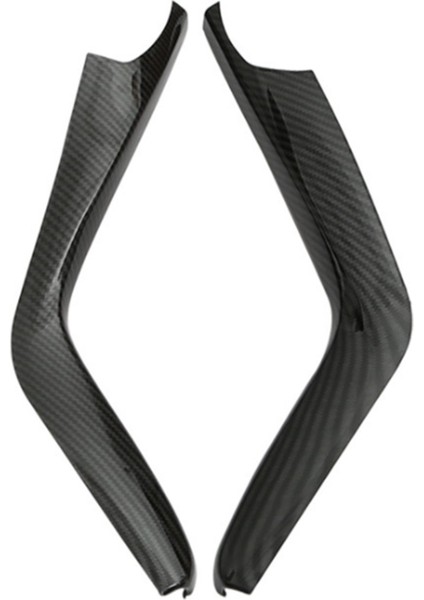 2 Adet Karbon Fiber Dişli Vites Şerit Paneli Kapak Kaplama Karbon Fiber Tarzı Konsol Dişli Kutusu Paneli Kapak Kaplama (Yurt Dışından) fiyatları