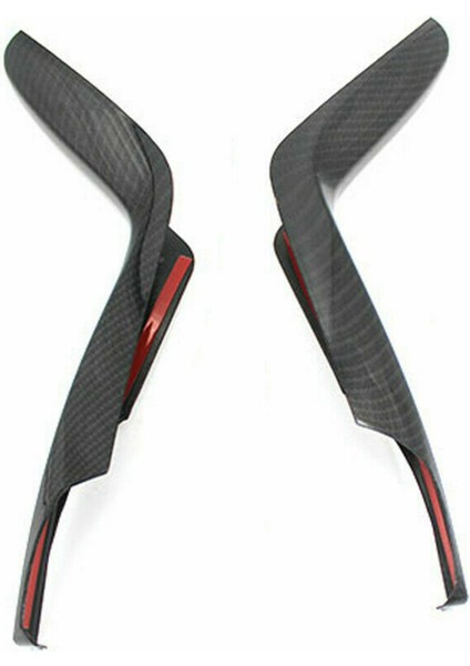 2 Adet Karbon Fiber Dişli Vites Şerit Paneli Kapak Kaplama Karbon Fiber Tarzı Konsol Dişli Kutusu Paneli Kapak Kaplama (Yurt Dışından) fırsatları