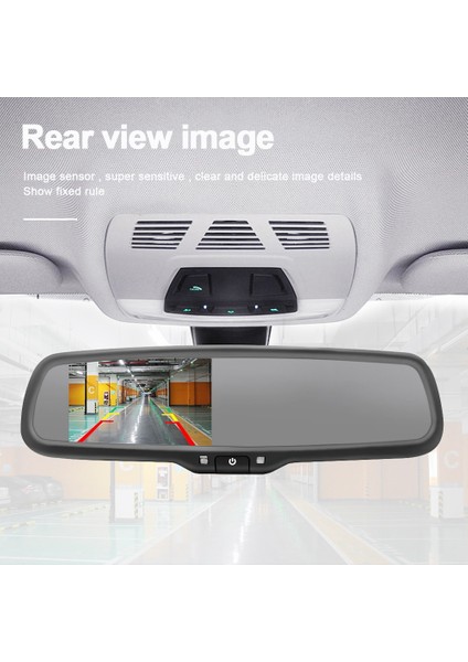 Araba 4.3 Inç Dash Cam Mirror Otomatik Disming Ahd Ekran Özel Araba Braketi Hd Ters Dönme Dikiz Aynası (Yurt Dışından) fiyatları