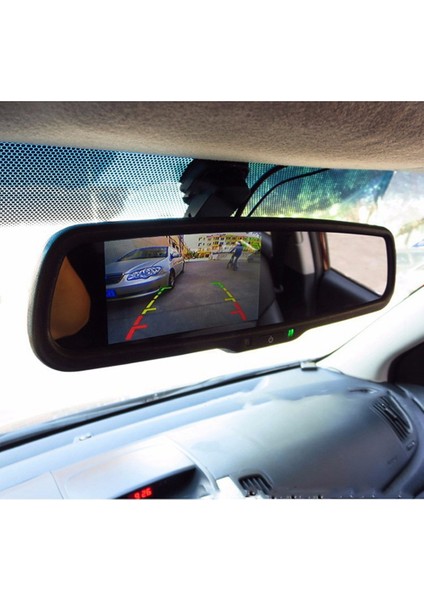 Araba 4.3 Inç Dash Cam Mirror Otomatik Disming Ahd Ekran Özel Araba Braketi Hd Ters Dönme Dikiz Aynası (Yurt Dışından) modelleri