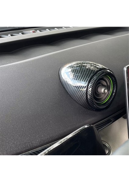 4pcs Center Hava Havalandırma Outlet Paneli Kapak Byd Dolphin Için Trim Karbon Fiber Renk (Yurt Dışından) fiyatları