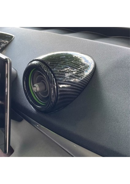 4pcs Center Hava Havalandırma Outlet Paneli Kapak Byd Dolphin Için Trim Karbon Fiber Renk (Yurt Dışından) modelleri