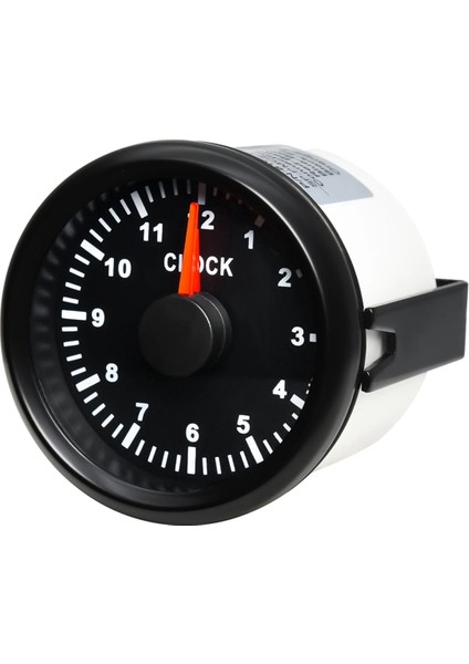 0-12 Saat Metre 2 Inç 52MM Saat Göstergeleri Kırmızı Arka Işık Enstrümanı ile Araba Teknesi Yat Rv 9-32V C Saat Ölçerleri Göster (Yurt Dışından) indirimleri