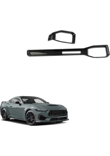 Gösterge Tablosu Havalandırma Hava Çıkışı Kapağı Ford Mustang 2024 Iç Aksesuarlar Karbon Fiber (Yurt Dışından) fiyatları