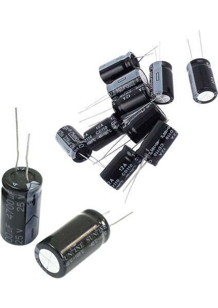 Delik Radyal Delikten 16 Pcs Alüminyum Elektrolitik Kondansatör, 6 Pcs 4700UF ve 10 Pcs 2200UF (Yurt Dışından) fiyatları