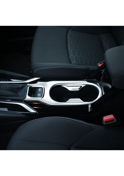 Toyota Corolla Cross 2021 2022 Rhd Için Araba Gümüş Merkez Konsol Su Kupası Tutucu Dekorasyon Kapağı Döşeme Çıkartmaları (Yurt Dışından) fırsatları