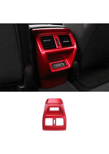 Honda Civic Için Arka Hava Çıkışı Havalandırma Paneli Kapak Desen Dekoru 11TH 2022 2023 Kırmızı Iç Aksesuarlar (Yurt Dışından)