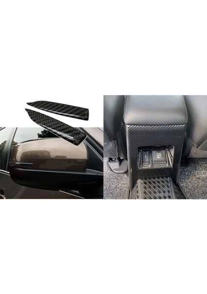 2pcs Araba Dikiz Aynası Trim Yan Ayna Koruyucu Koruma ile Araba Arka Kol Dayama Kutusu Koltuk Hava Havalandırma Çıkış Kapağı Döşeme (Yurt Dışından) fiyatları