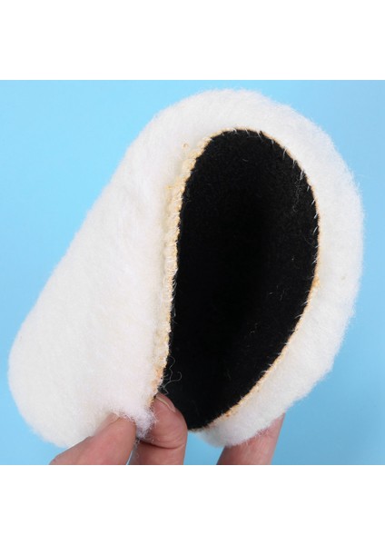 2x Araba Van Vale Parlatıcı Tampon Kuzu Yün Parlatma Ped 6 Inç (Yurt Dışından) indirimleri