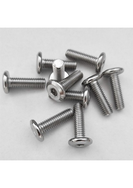 60 Pcs Vida Post 5/16 Inç (8mm) Delik Dia Erkek M6X20MM Kadın M6X18MM Kemer Toka Bağlama Cıvataları Deri Bağlantı Elemanı (Yurt Dışından) fırsatları