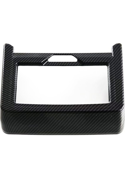 Bmw 5 Serisi G60 2024 Arka Koltuk Kupası Tutucu Kapak Trim Dekorasyon Iç Aksesuarları, Abs Karbon Fiber (Yurt Dışından)