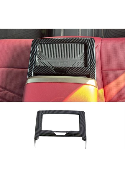 Bmw 5 Serisi G60 2024 Arka Koltuk Kupası Tutucu Kapak Trim Dekorasyon Iç Aksesuarları, Abs Karbon Fiber (Yurt Dışından) fiyatları