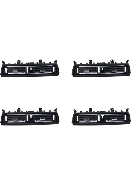 4x Merkez Konsol Klima Havalandırma Grill Outlet Panel Kapağı For-Bmw 5 Serisi F10 F11 F18 64229209136 Lhd (Yurt Dışından)