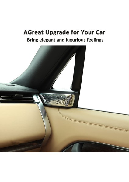 Land Rover Range Rover Vogue L460/SPORT 2023 Araba A-Pillar Ses Hoparlör Tweeter&#39;ları Kaplama Trim Aksesuarları, A (Yurt Dışından) indirimleri