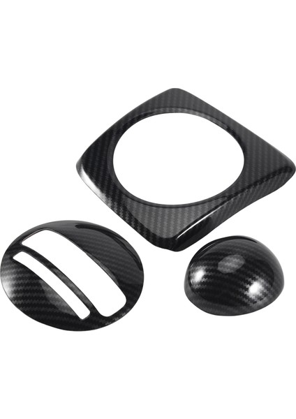 Honda Civic 2006-2011 Rhd Için Araç Karbon Fiber Dişli Vites Paneli Kapak Çerçevesi Rhd&#39;de 3 Adet (Yurt Dışından) fiyatları