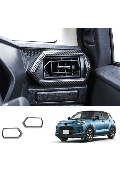 Araba Merkezi Kontrol Enstrümanı Klima Hava Outlet Toyota Revize 2021 Için Klima Havalandırma Dekoratif Kapak (Yurt Dışından) fiyatları
