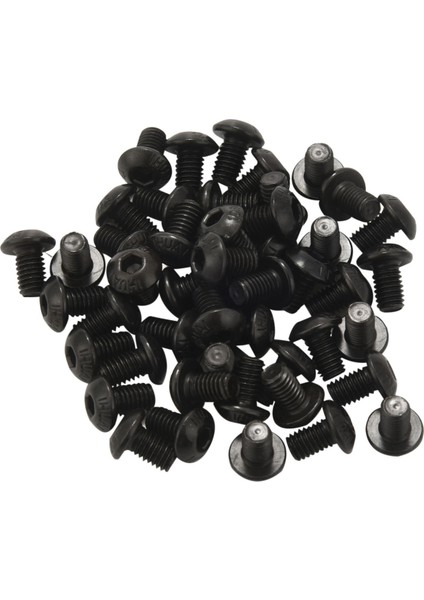 M5X8MM Düğme Başını Alçakgönüllü Soket Kapak Vidası Cıvatası Siyah 300 Pcs (Yurt Dışından) fiyatları