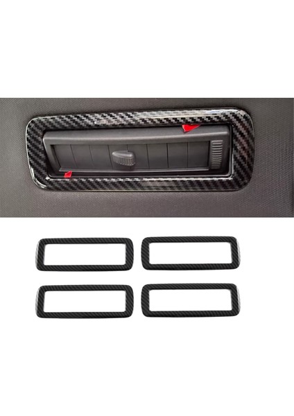 Araç Çatı Klima Havalandırmaları Arka Hava Düzeltmeler Dekorasyon Karbon Fiber Byd Tang&#39;ı Arayın (Yurt Dışından) fiyatları