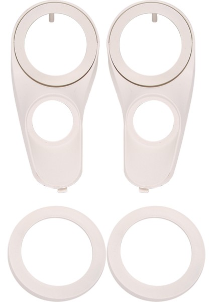 2/3.5/3.8/4 Inç Hoparlörler Için Araba Ses Hoparlörü A-Fillar Değiştirilmiş Üç Yönlü Tweeter Braketi Plastik Yıkama Contası (Yurt Dışından)