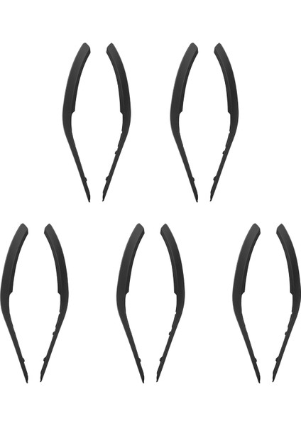 10X Araba Sol/sağ Iç Kapı Kolu Bmw X1 E84 2010-2016 Siyah (Yurt Dışından)