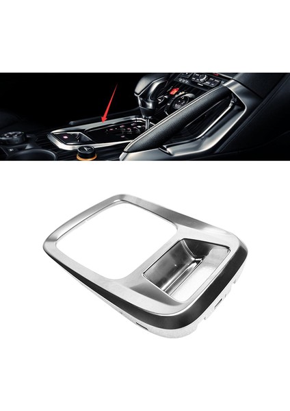 Peugeot 3008 Için Krom Yedek Dişli Vites Kutusu Kapak Trim Sticker Dekorasyon Çerçevesi Iç Aksesuarlar (Yurt Dışından) modelleri