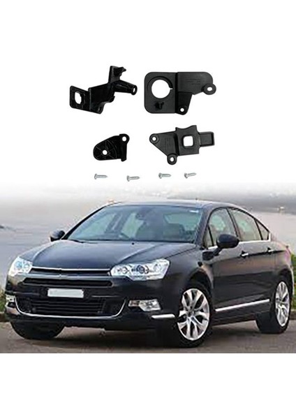 1 Set Araç Ön Far Braket Onarım Kiti Değiştirme Braket Klipsi 6212F0 6212F1 Citroen Citroen C5 Için (Yurt Dışından) fırsatları