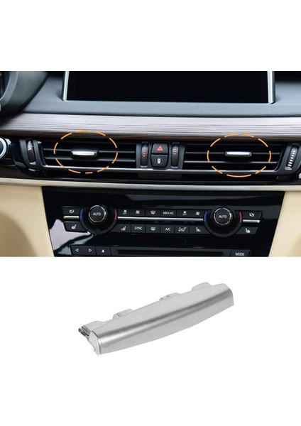 Araç Merkez Konsol Klima Havalandırma Outlet Klip Sekme Trim Cmer Ac Havalandırma Klipsi For-Bmw X5 X6 F15 F16 2014-2018 (Yurt Dışından) fiyatları