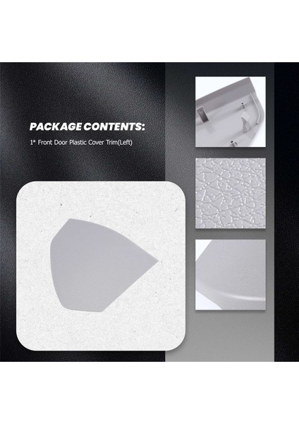 Sol Araba Ön Kapı Plastik Kapak Döşeme Kabuğu Mercedes Benz E-Serisi W211 2003-2009 2117270148 Gri (Yurt Dışından) indirimleri